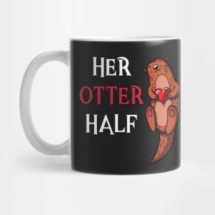 Her Otter Half Mug